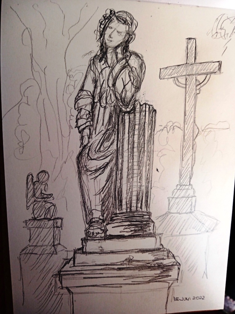 auf dem Burgfriedhof_Birgitt