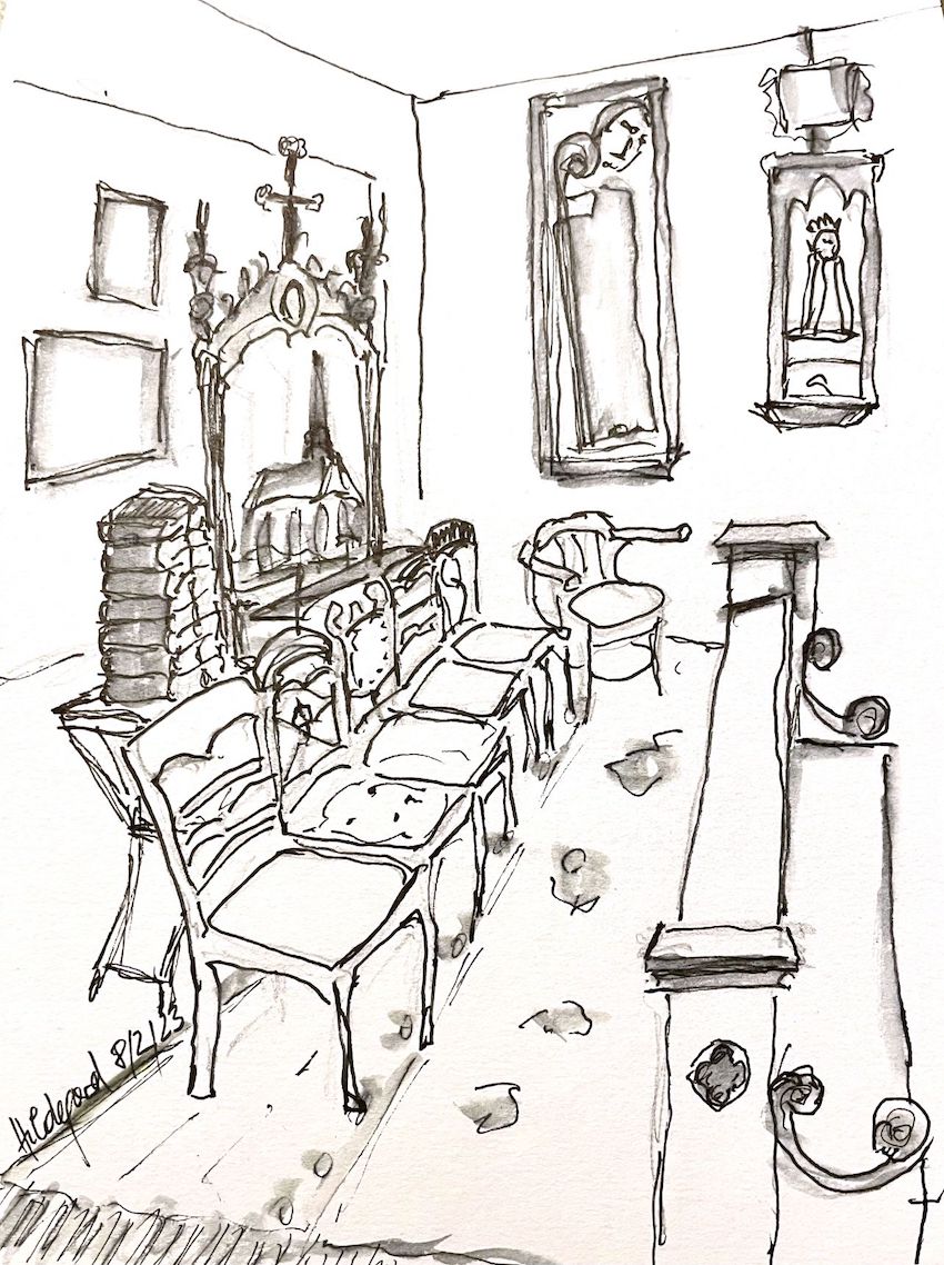 Hildegard_Letzte Reihe_Gertrudiskapelle