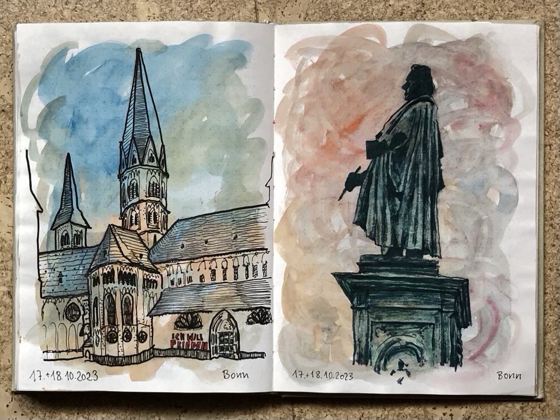 Stuart - Münster und BVN vom Midi aus gesehen