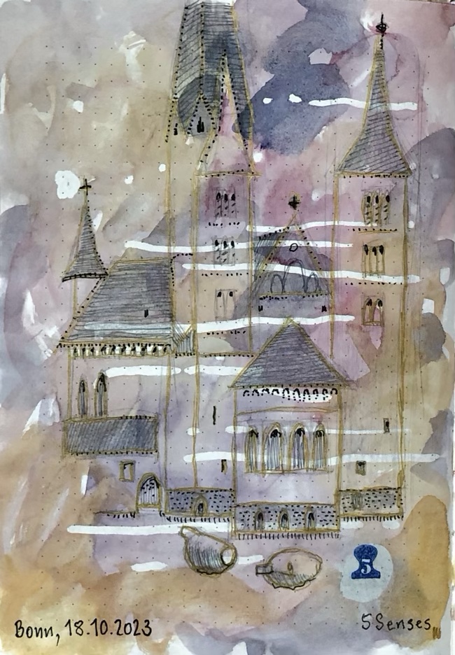 Stuart - Münster vom 5Senses Espressobar ausgesehen