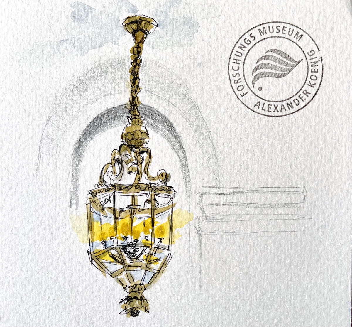 Jenny - Deckenleuchte im Museum