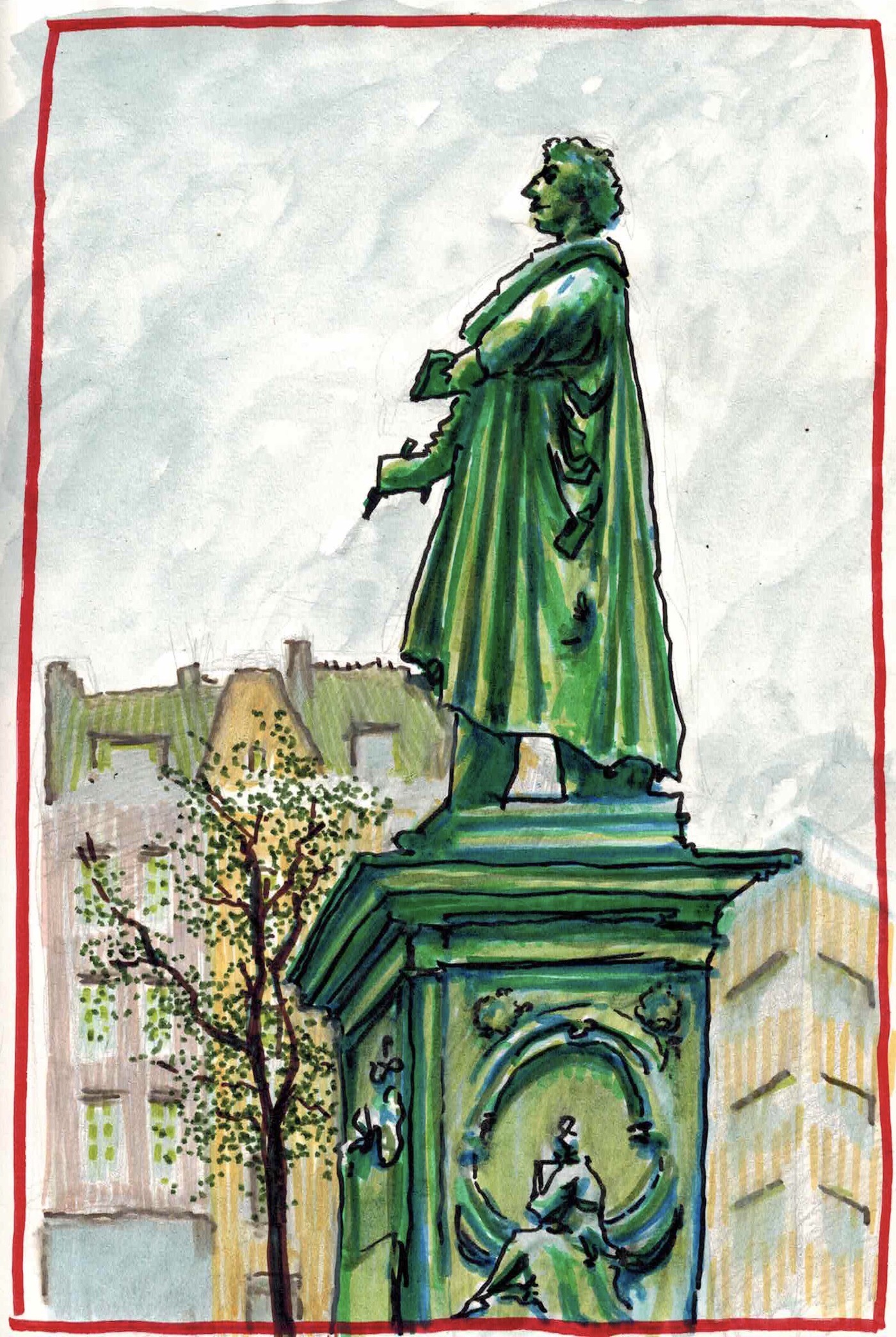 Stuart - die Beethovenstatue