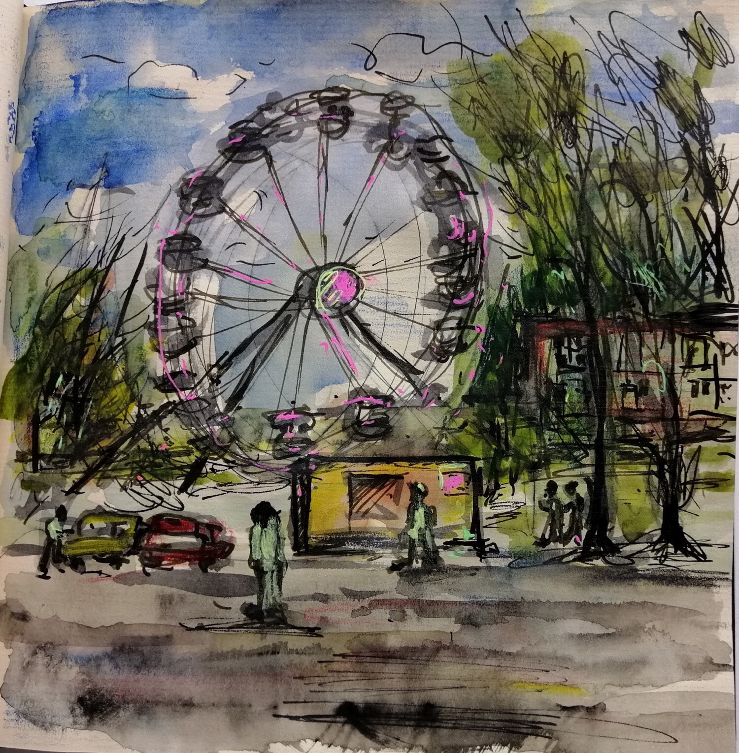 Marianne - das Riesenrad in Beuel