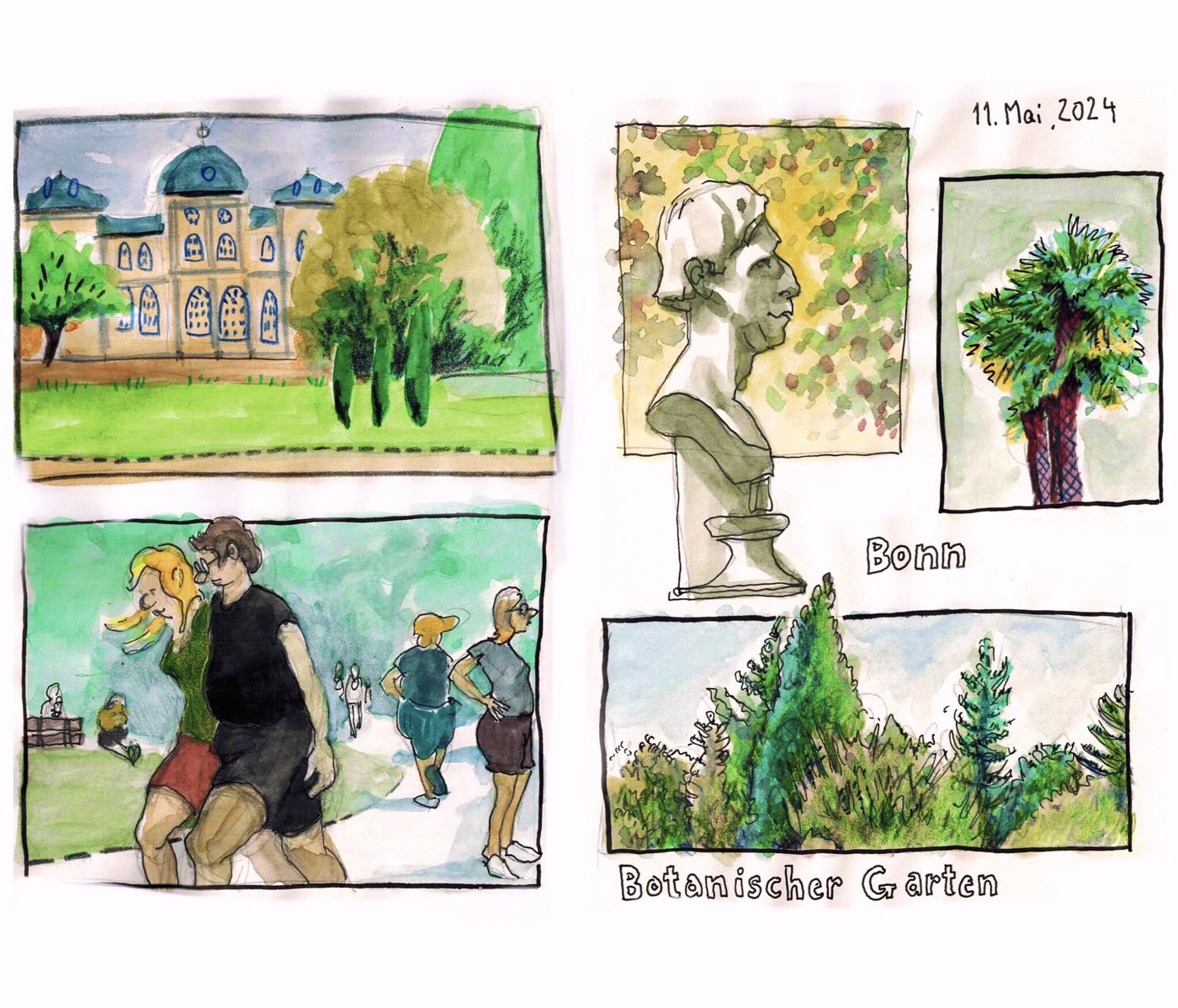 Stuart - Frühlingsgefühle im Botanischen Garten zu Bonn