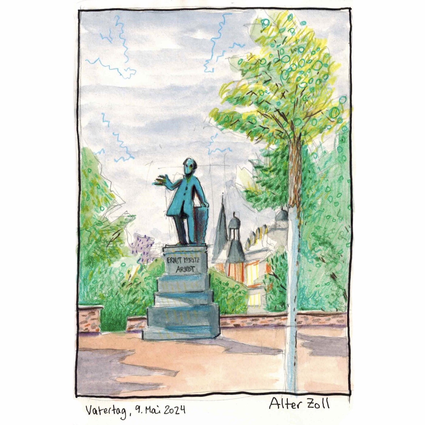 Stuart - Vatertag am Alten Zoll, mit dem alten EMA