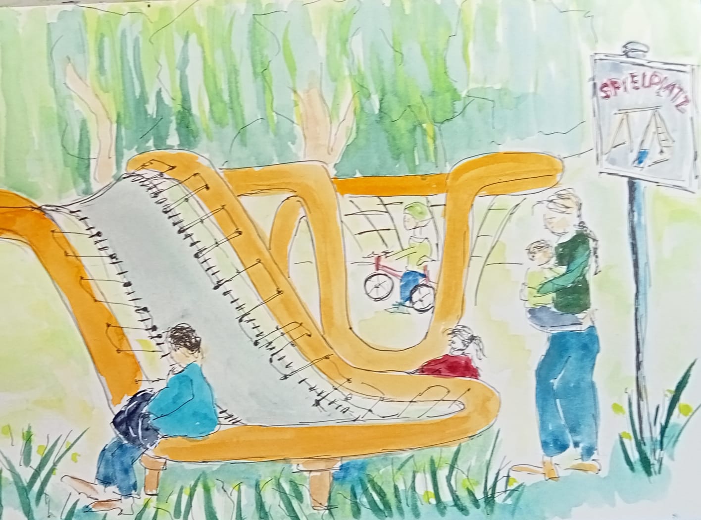 Angelika - Der Spielplatz am Haus der Jugend