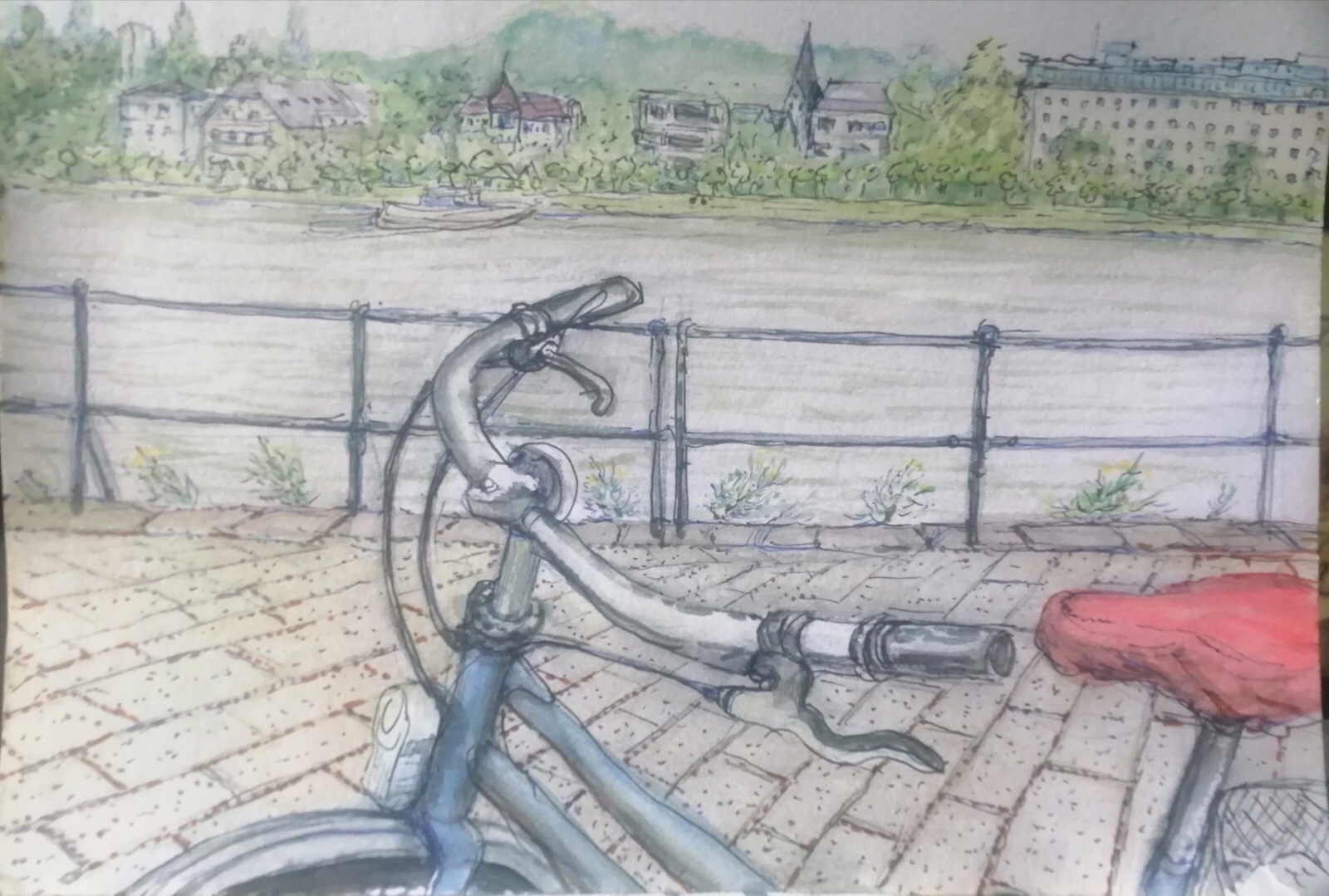 Cornelia H - Sibirische Temperaturen am Rhein