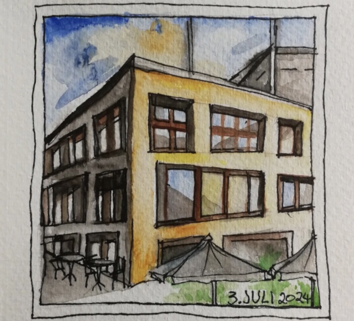 Betina - Gebäude in der Maximilian Straße