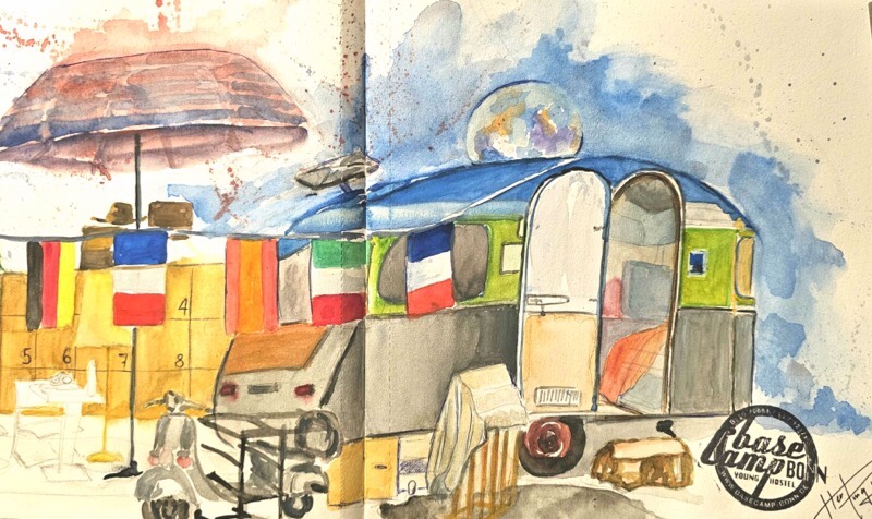 Tanja - Wohnwagen laden ein zum Besichtigen