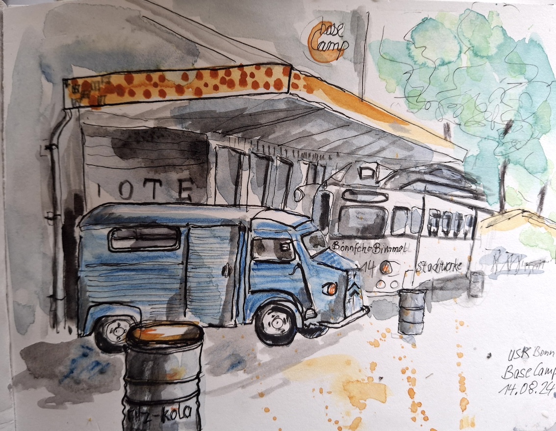 Base Camp Eingang_Irene